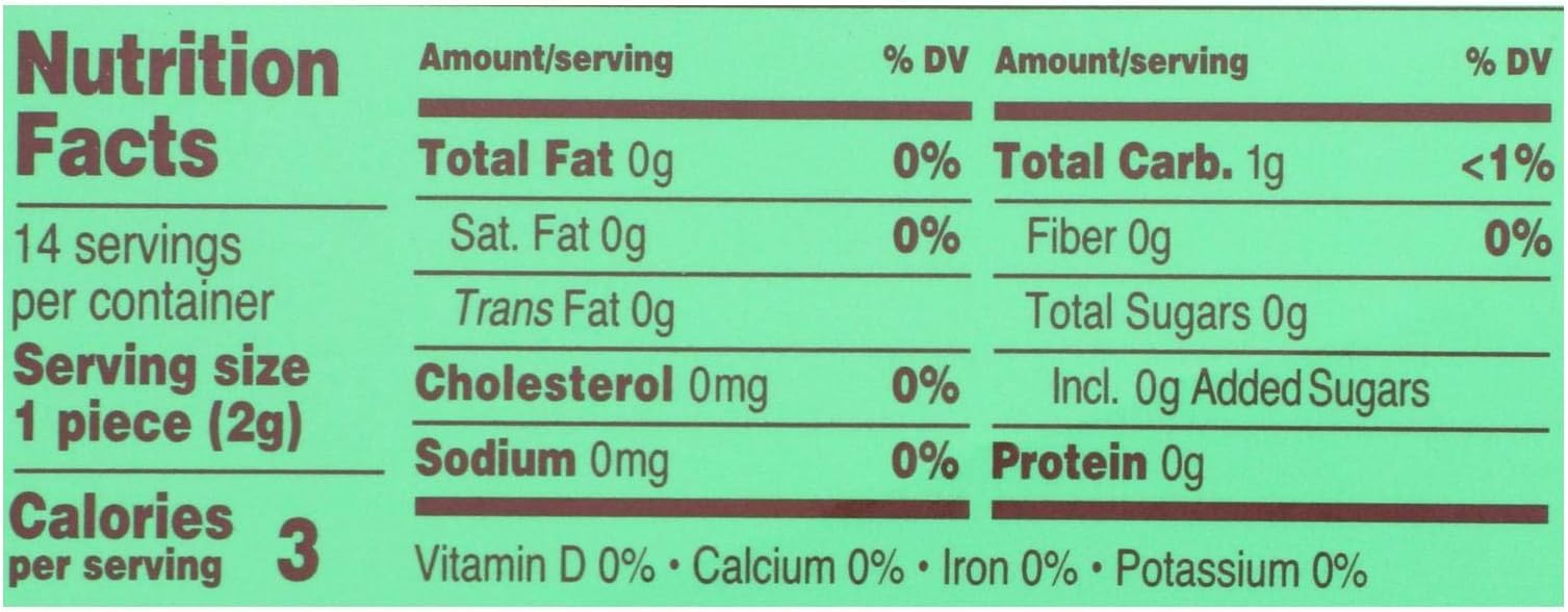 Tree Hugger - Gum Spearmint Xylitol - Case of 12-14 Ct