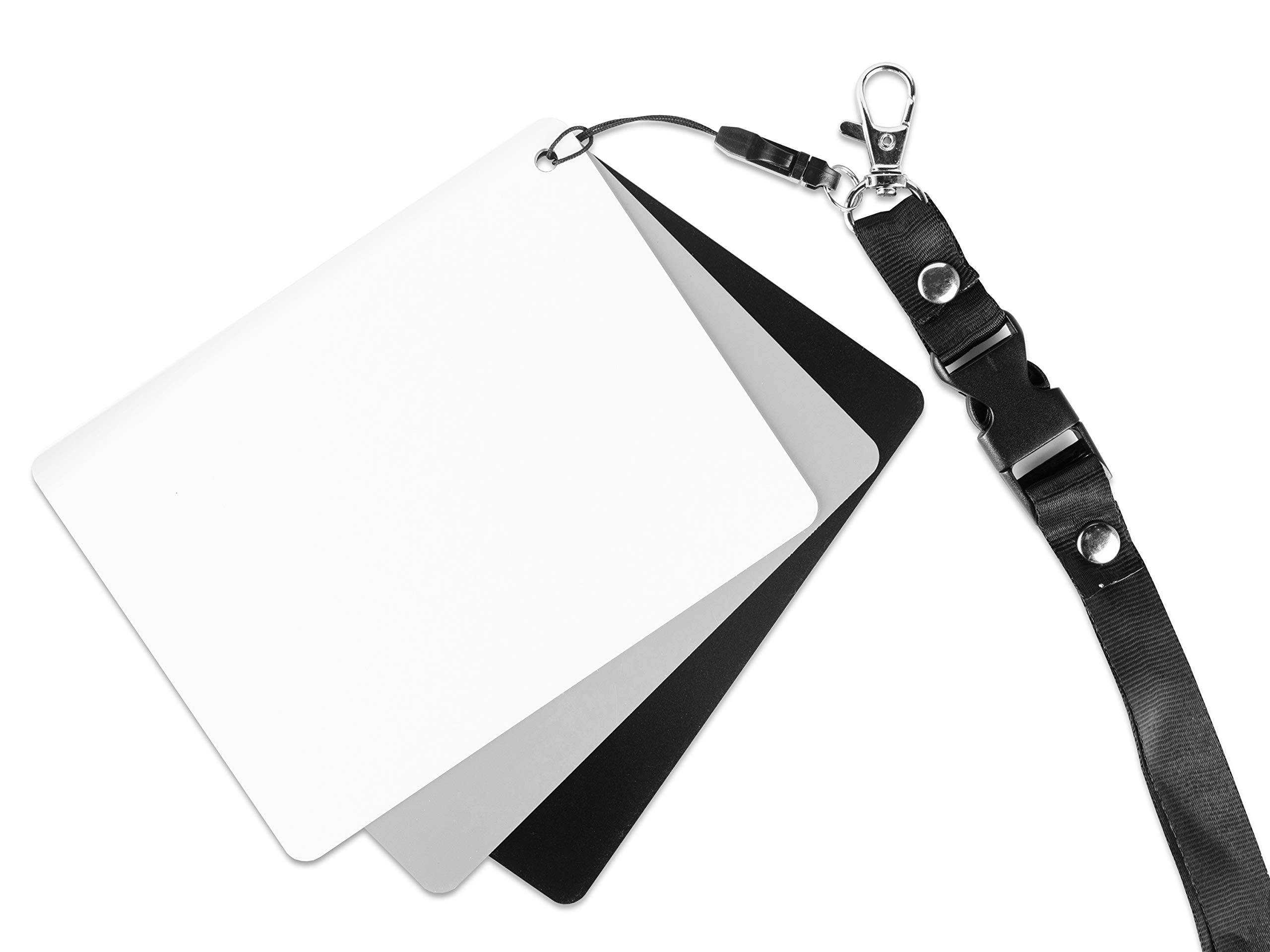 Ares Foto® Grey card for manual white balance and exposure metering. Reflects 18% of the light. Medium size: 13 x 10 cm