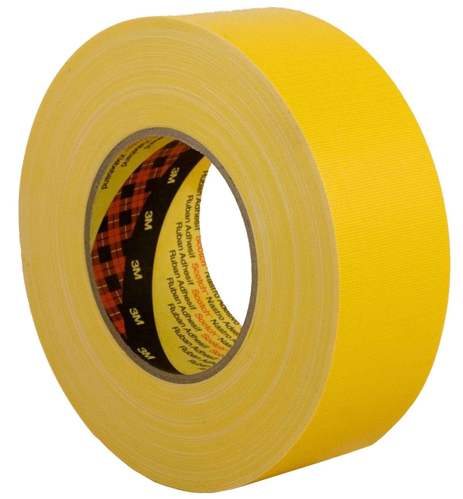 Scotch 389G50 Universal High Strength Fabric Tape, 50 mm x 50 m, Yellow