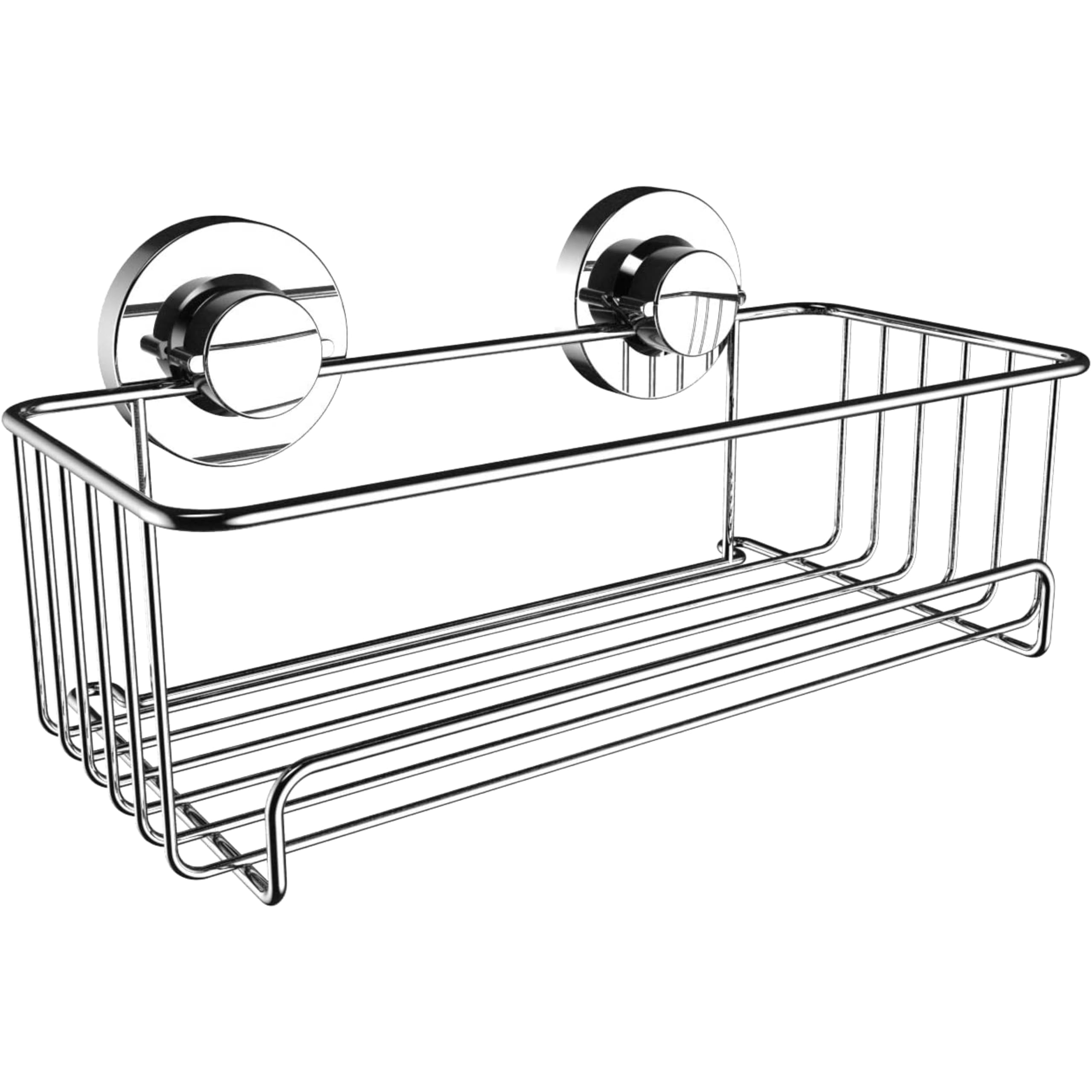 Britten & James Shower Tidy Suction Fit Rust Proof Stainless Steel