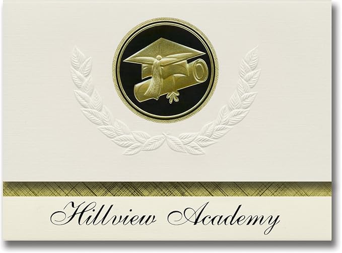 Signature Announcements Hillview Academy (Taylorsville, KY) Graduation