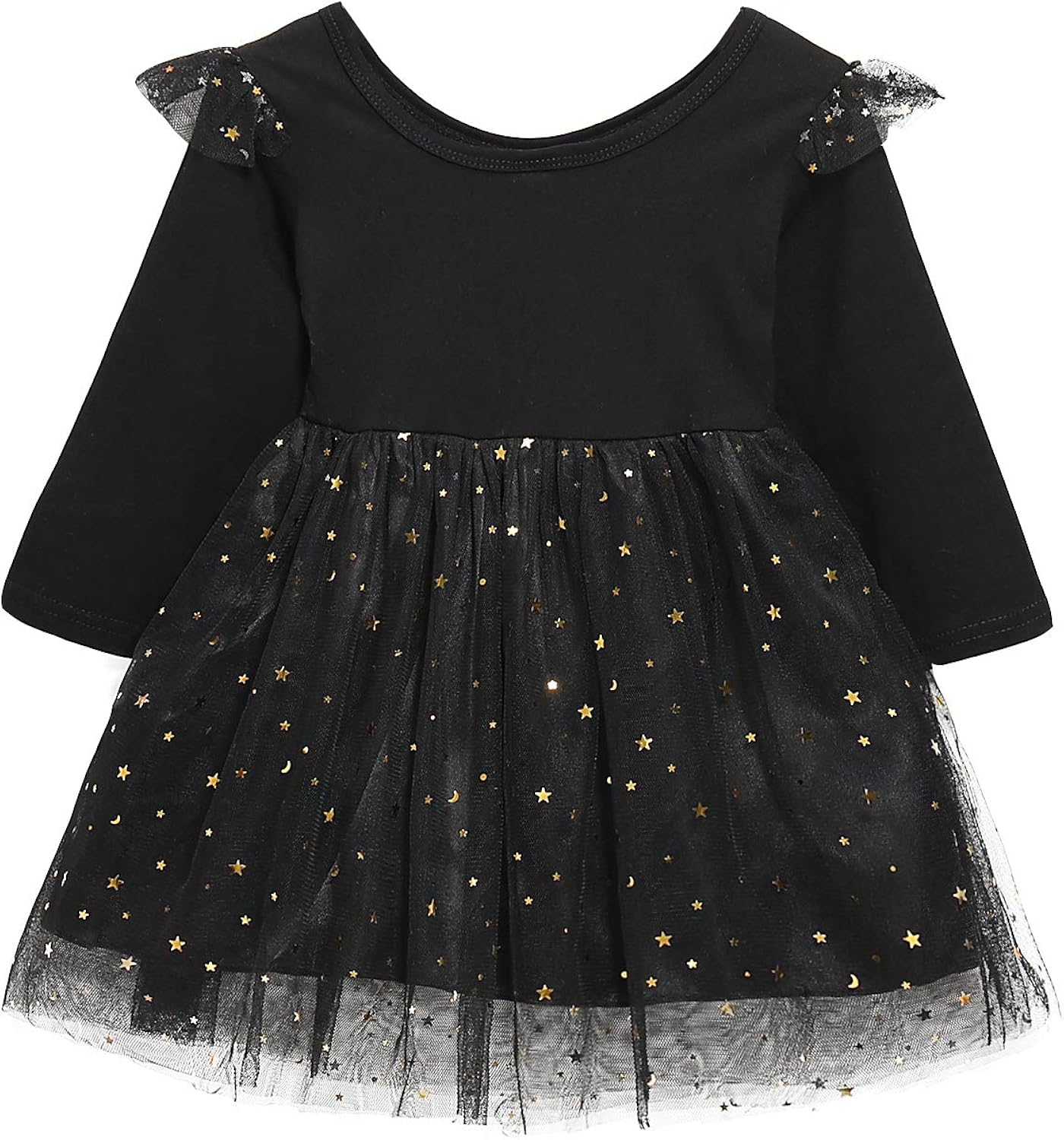 toddler sweater dress with tulle