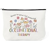 Occupational Therapy Gifts - Occupational Therapist Gifts The Gift Of Therapy Makeup Bag Cosmetic Bag For Purse Toiletry Bags Occupationals Therapist Appreciation Ot Month Gift for Ot Therapists