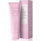 Naturium Camellia Creamy Cleansing Oil, Fermented Camellia Oil & Extract Plus Linoleic-Rich Oils, 3.5 oz
