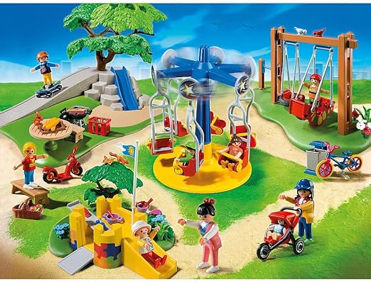 Anajosily Playmobil City Life Per Bambini Parco Giochi 5024 Nuovo Hn Gg 634t6344 G134548ty58141 Amazon It Casa E Cucina