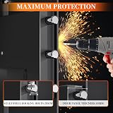 WASJOYE Safe Box Digital Keypad Large 42L Security Cabinet with 20mm Steel Bolts view 6