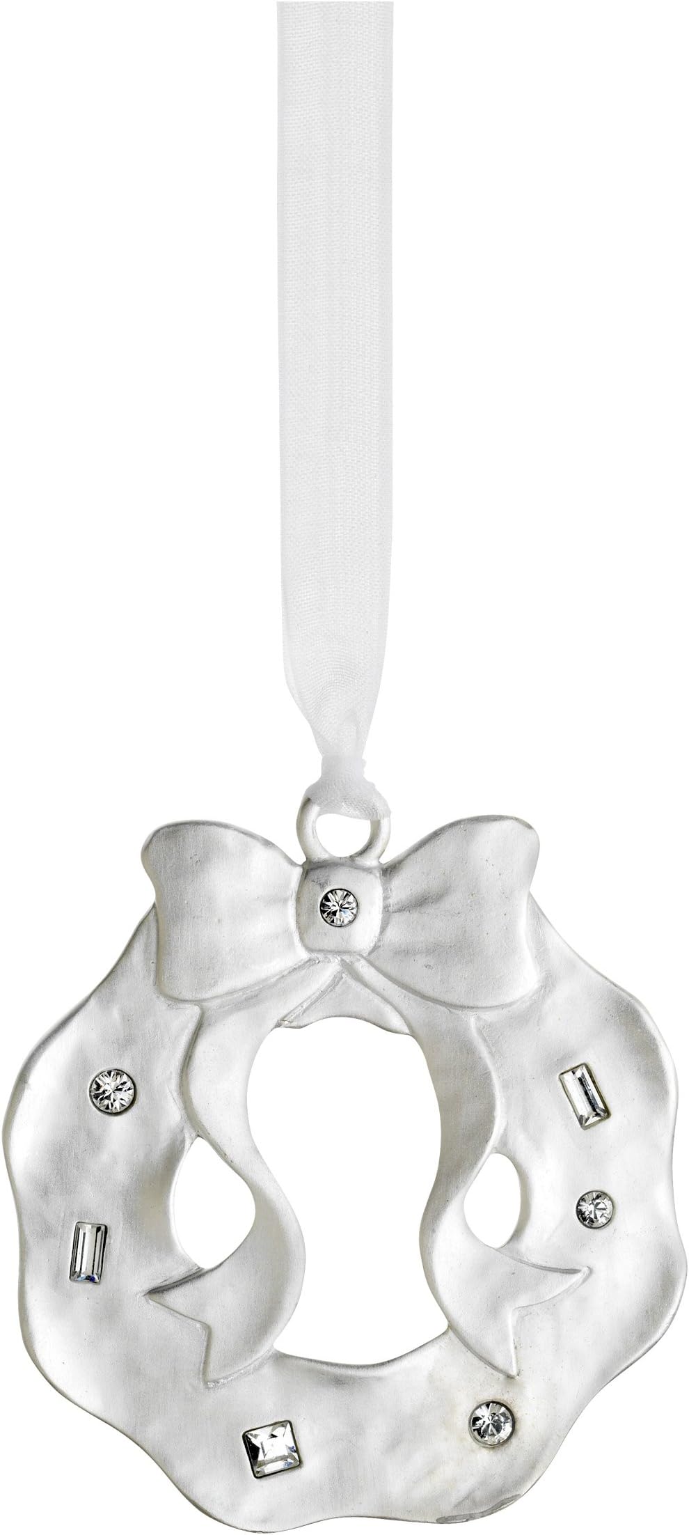 Lunt LO807 Winter Wonder Silver Wreath, 2.5-Inch