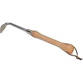 Carrot Design Cape Cod Weeder Hand Garden Weeding Tool - Stainless Steel