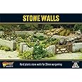 Warlord Games Stone Walls, Tabletop Model Plastic Scenery for Wargames