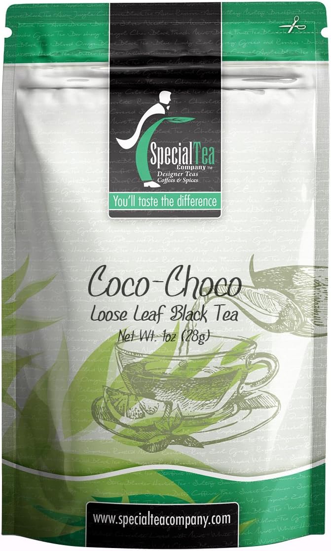 Special TeaCoco-Choco Loose Black Tea, 1 Ounce