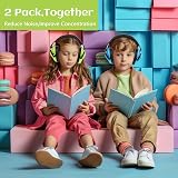 cumunebula Kids Ear Defenders 2 Pack 28dB SNR Noise Cancelling Headphones view 2