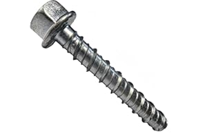 SANTIE 1/2 in. x 5 in. Hex Washer-Head Indoor/Outdoor Concrete Anchors (10-Pack)