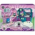 Pinypon - Terrific Mansion Playset Full of Surprises and Magic, Includes Witch Figure, Glow in The Dark Accessories, for Kids/Ages 4 Years Old, Famous, (PNY48000)