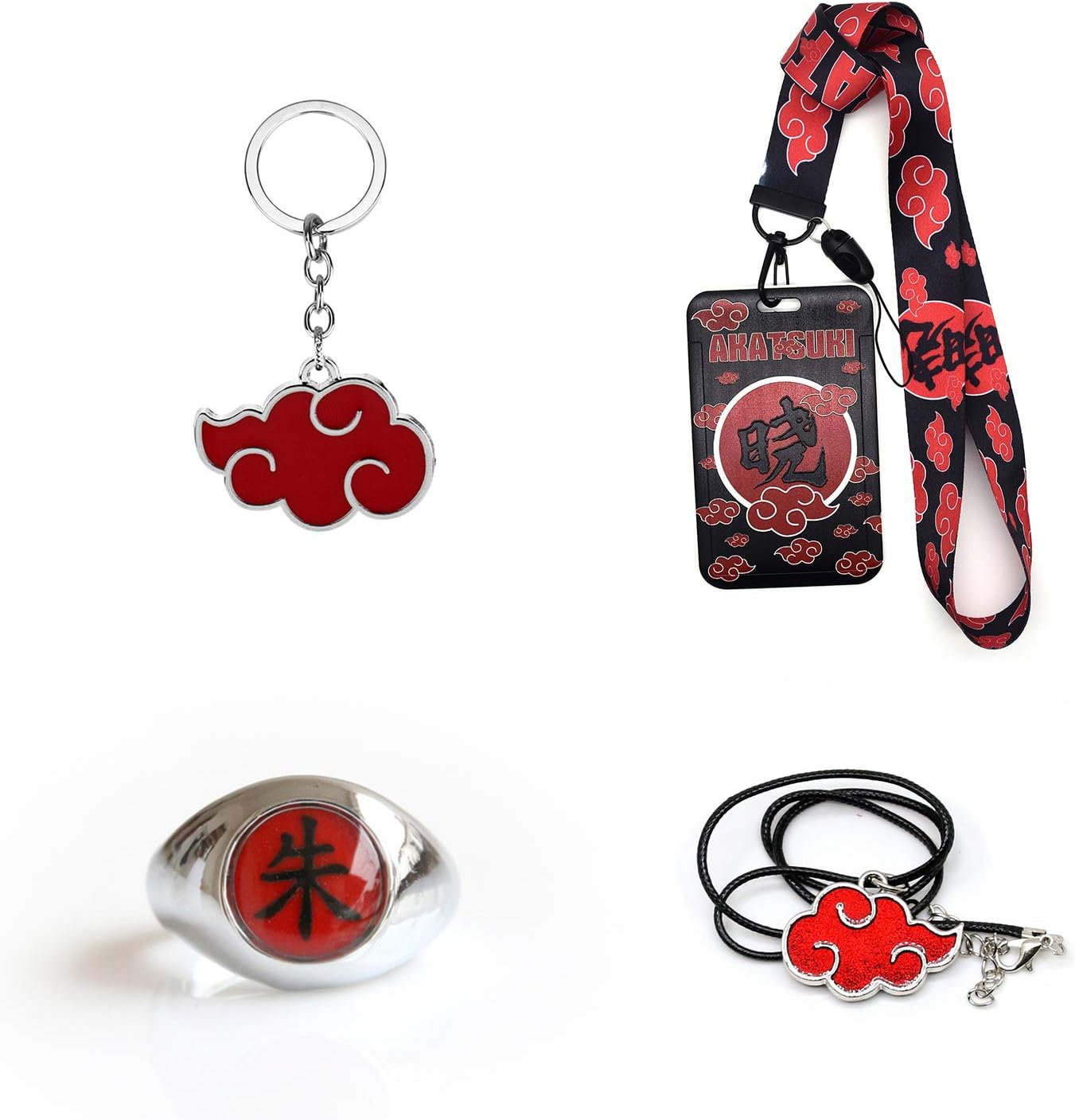 Akatsuki Juego de 4 unidades, diseño de nubes