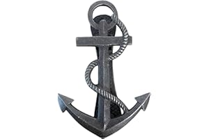 CAST Iron Anchor Door Knocker with Antique Finish | Nautical Knocker | Handmade Front Door Knocker | Hand Door Knocker | Seas