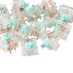 DUROCK Linear Switches, Creamy Green Stem L2 Linear