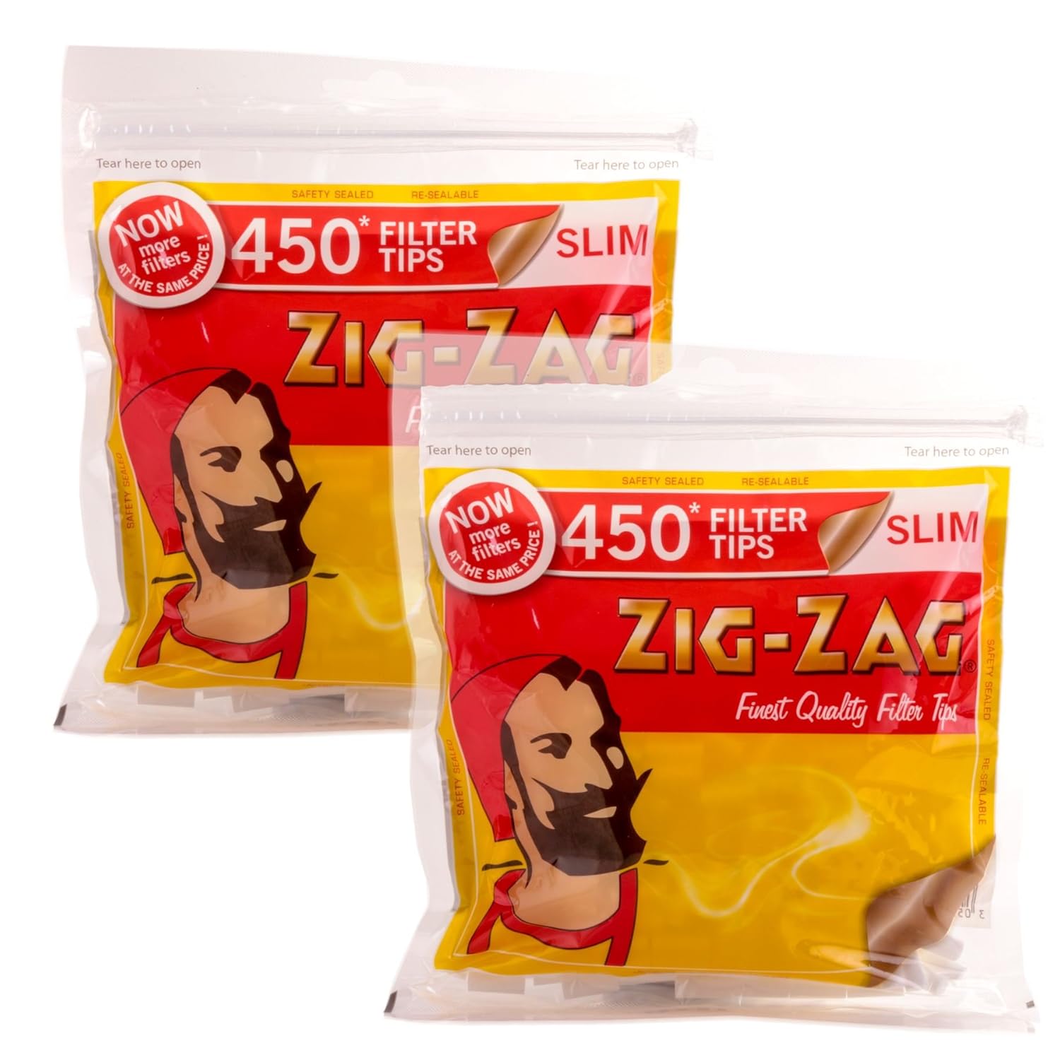 900x Slim Zig Zag Filter Tips In Resealable Bag Amazon.co.uk Kitchen