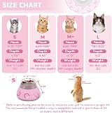 Supet Cat Cone Collar Soft to Stop Licking Adjustable Pink Small (S) view 2