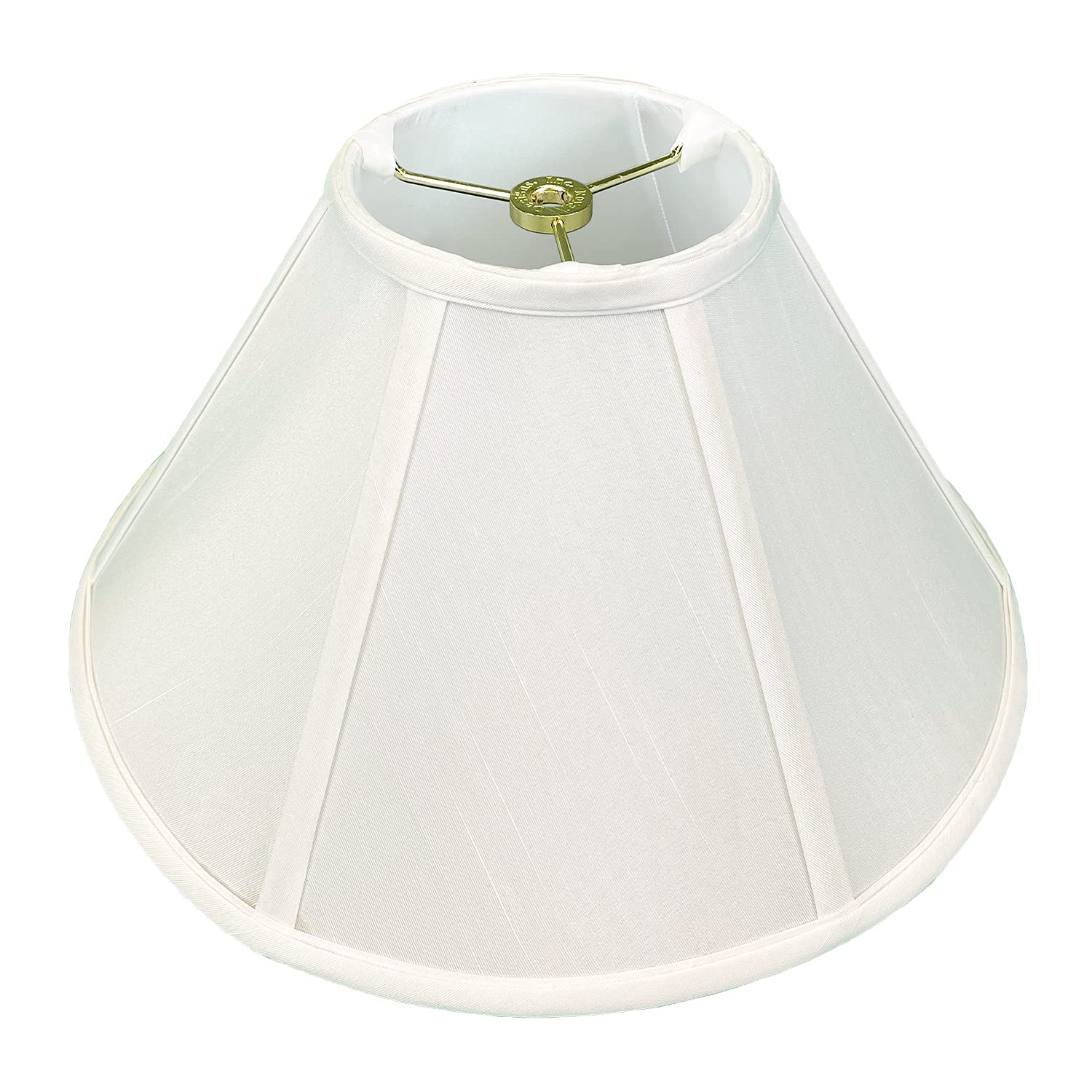 Royal Designs Empire Wall Lamp Shade - White - 5 x 13 x 8