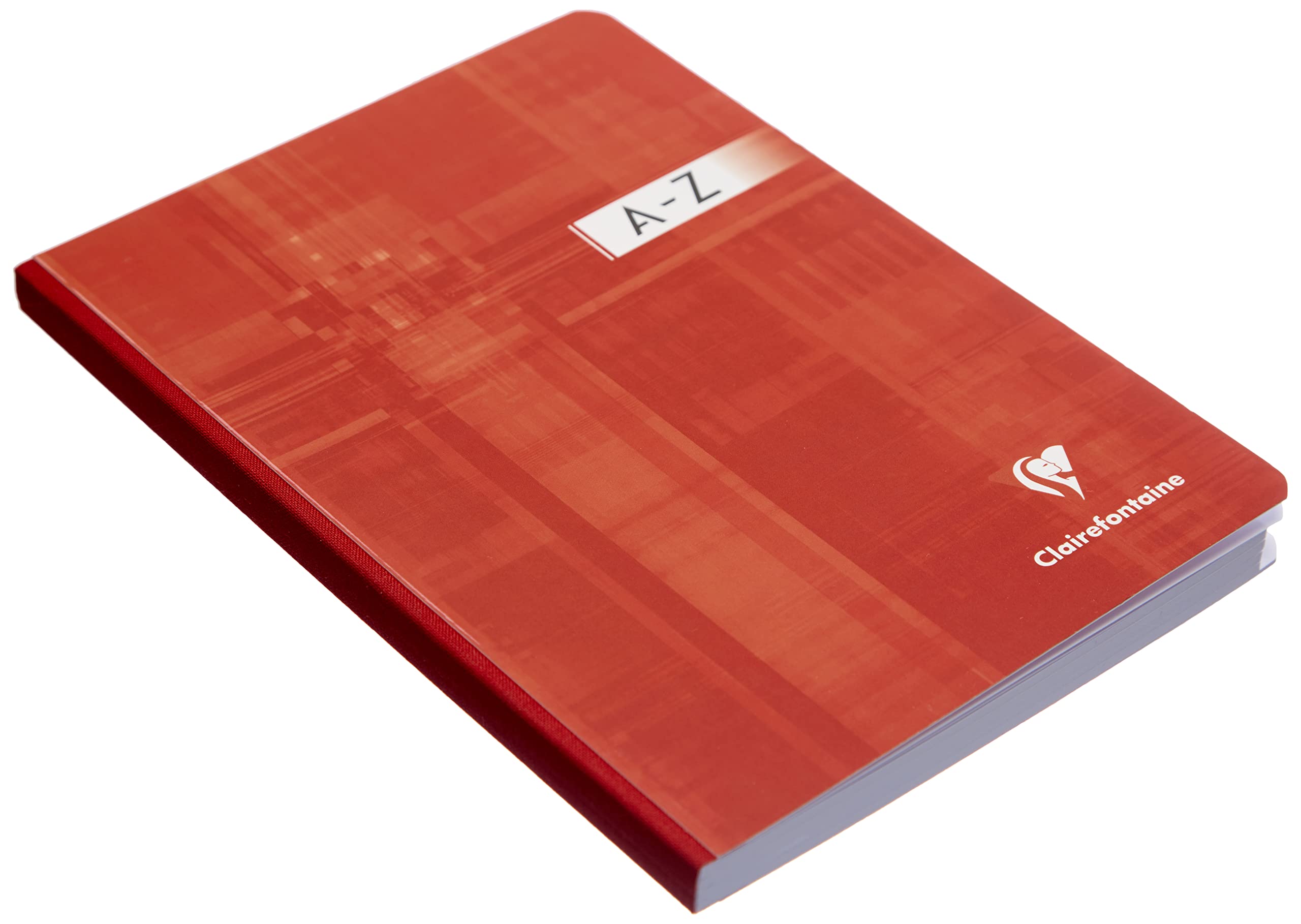 Clairefontaine 9548C - One Index Book Soft Cover Cloth Back - A5 14.8x21 cm - 192 Lined Pages - White Paper 90 g - Laminated Card Cover - Random Colour