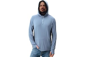 Relexit UPF 50+ Sun Protection Mosquito Jacket for Men, Lightweight Long Sleeve Sun Shirt, UV Bug Mosquito Proof Clothing