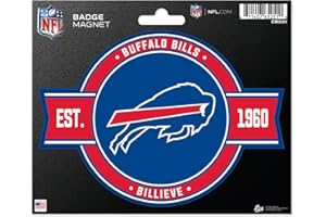Rico Industries NFL Football Buffalo Bills Standard Badge Magnet - for Car, Fridge