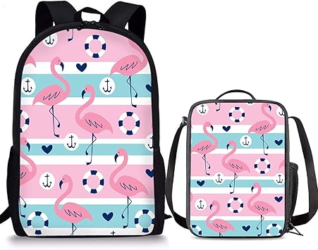 pink flamingo backpack