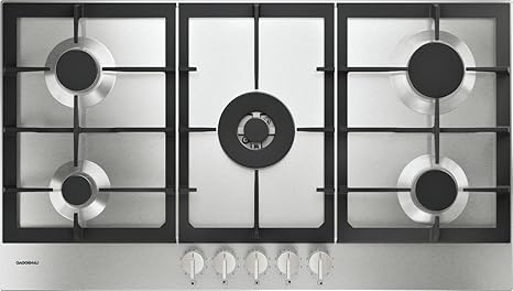 Gaggenau Gas Hob Cg 291 210 Steel Finish 90 Cm Amazon Co Uk