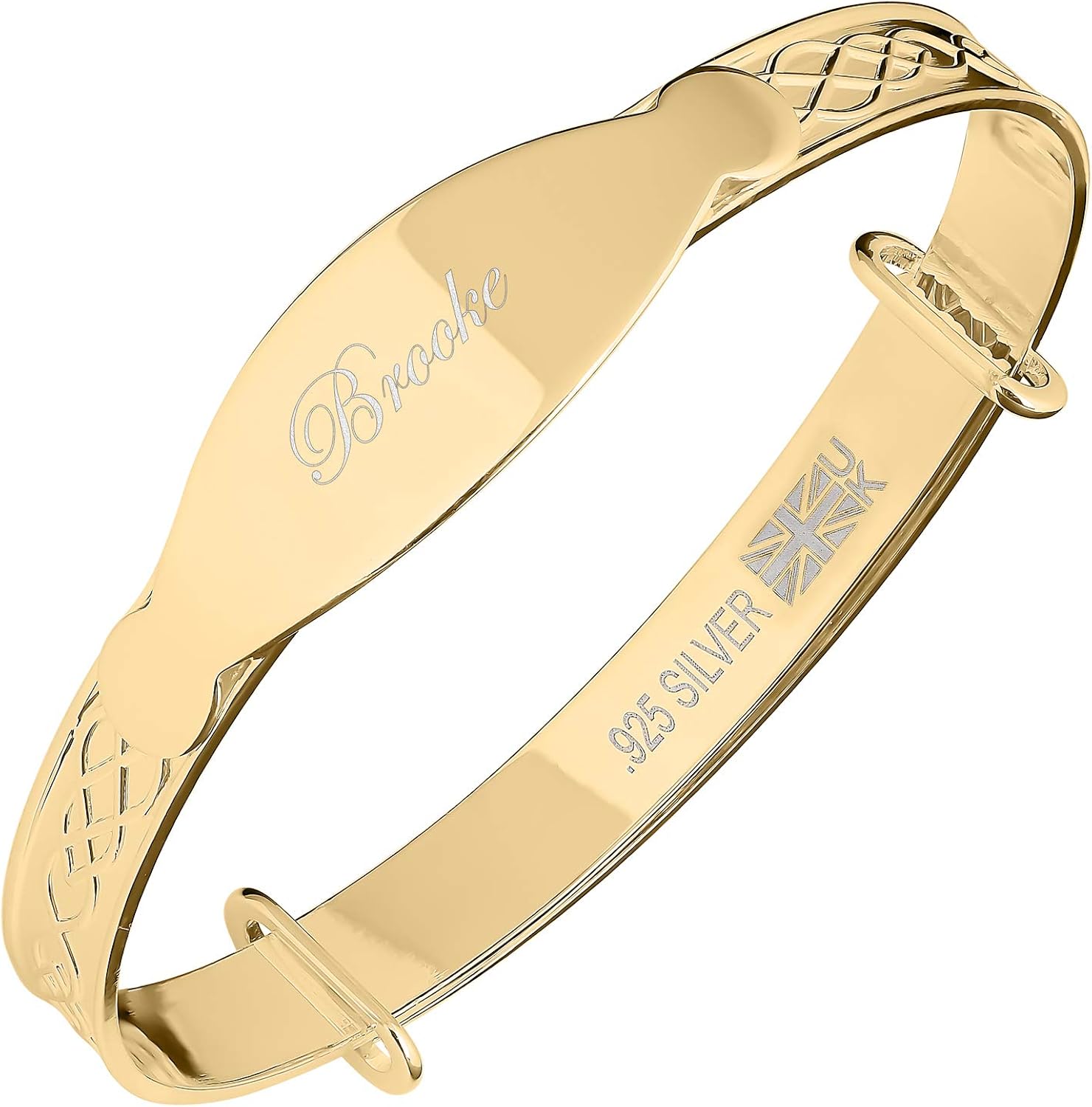 personalised childrens bangle