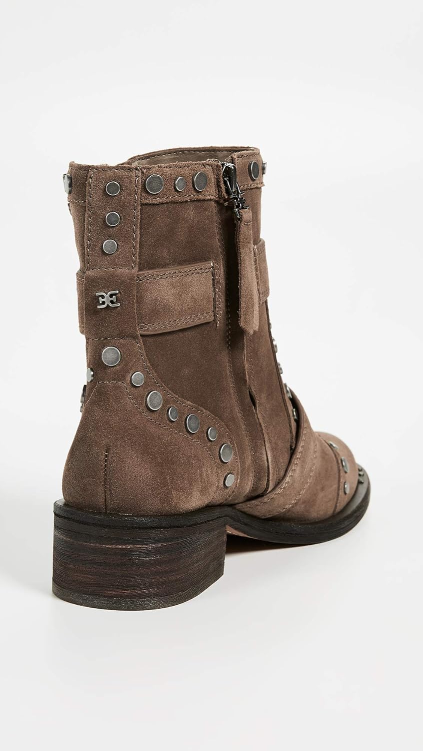 sam edelman drea studded suede booties