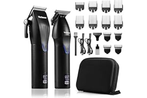 VETMOR Professional Hair Clipper Set for Men, Complete Haircut Kit