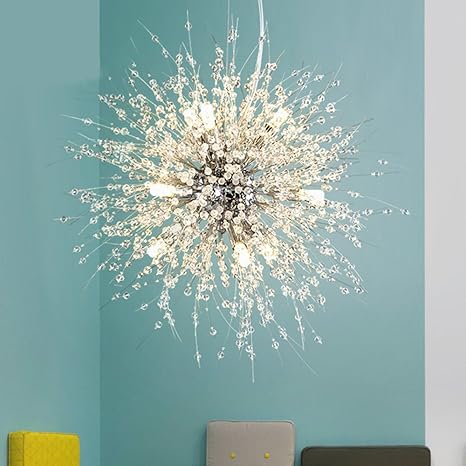 Nclon Moderna Creativo Lámpara de techo,E27 Enchufe Acrílico Lámpara