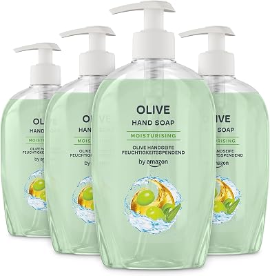 , Sapone per le mani all’oliva, 4 x 500 ml