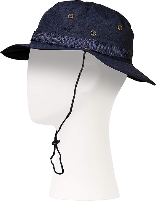 navy blue boonie hat