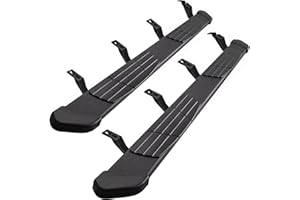 6.5” Tacoma Running Boards Compatible with 2024-2025 Toyota Tacoma Double Cab (4 Full-Size Doors), Black Step Bars Side Steps