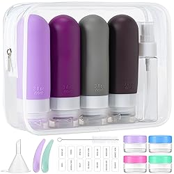 16pack Travel Bottles for Toiletries, TSA Approved