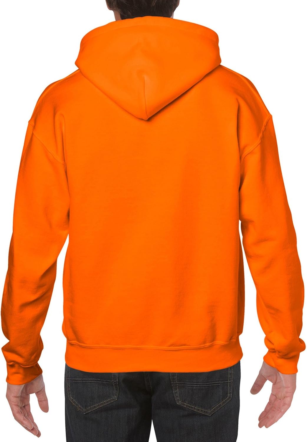 Gildan Men's Heavy Blend Fleece Hooded Sweatshirt G18500 at  Men’s Clothing store