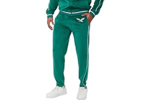FOCO NFL Mens NFL Team Logo Tracksuit Soft Velour Sweatsuit Pants