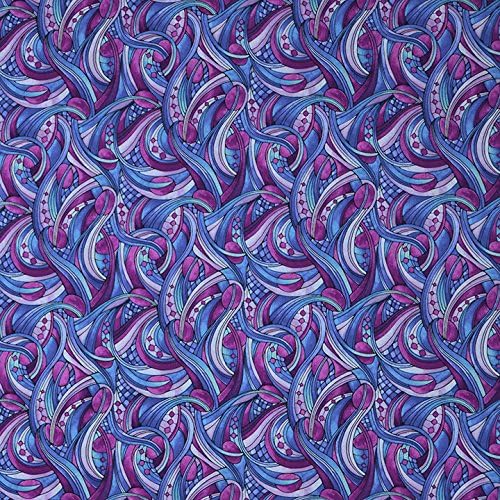 Hadson Quilting Patchwork Craft Superfine 100% Cotton Lawn Dress Fabric [X] Design for Sewing, Dressmaking, Curtains, Clothing By Storrs London - Width 58" (147) cm – Priced by Quarter Metre (0.25cm)