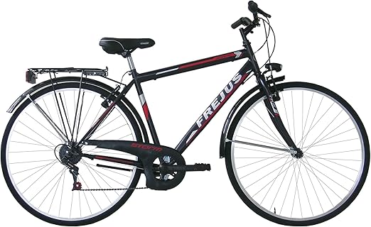 frejus manchester bicicletta da città uomo nero