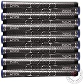 Set of 9 Winn Grips Dri-Tac Midsize (+1/16") Gray Golf Grip Bundle - Comfortable feel Tackiness Non-slip for All-Weather conditions - Shock Absorption for Arthritic and Hand Fatigue Sufferers - Winn Dry polymer material - Advanced vertical seam