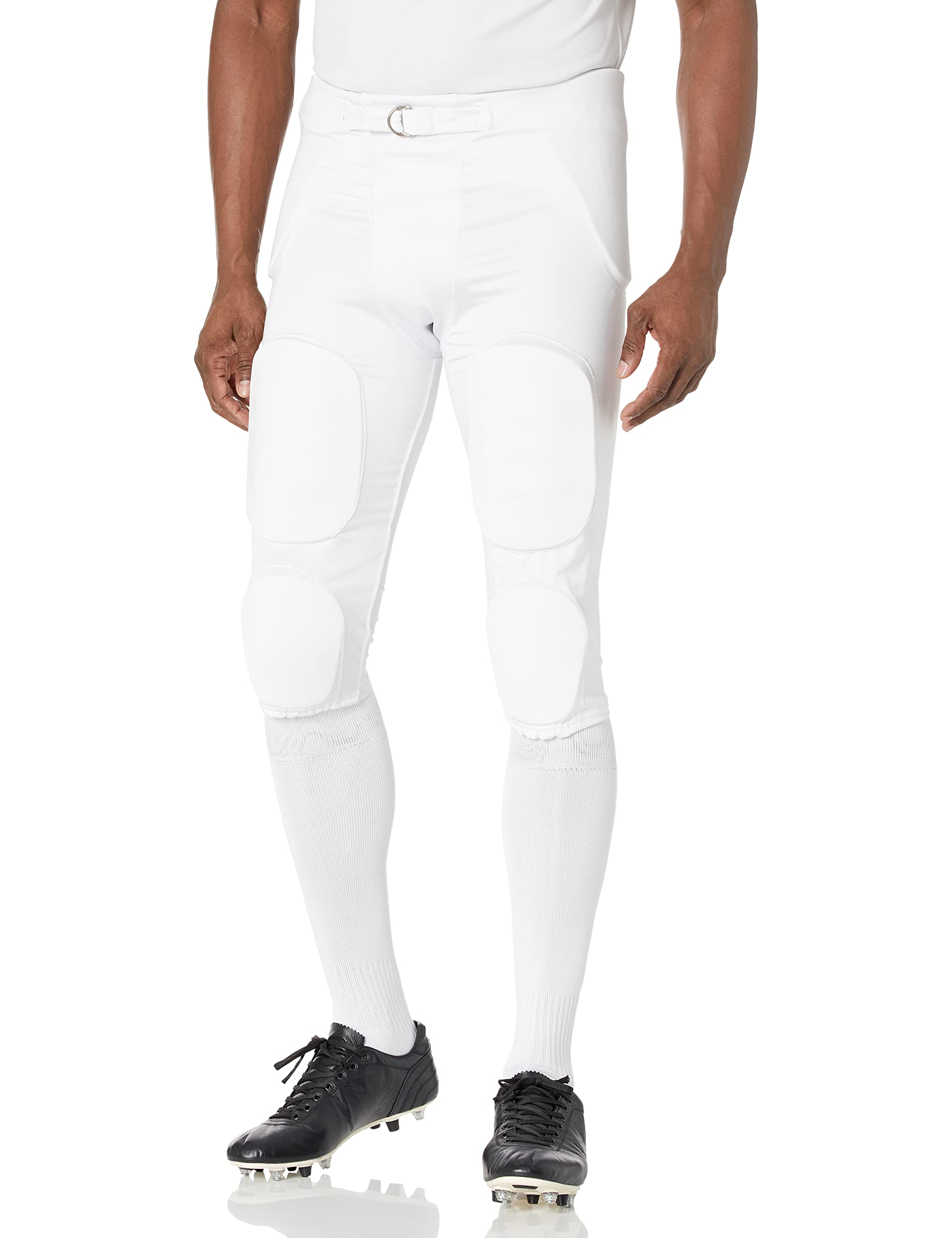 Photo 1 of Sports Unlimited Elite Flex Integrated Adult Football Pants, Men's Football Pants with Pads, White