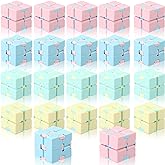 Civaner 22 Pieces Infinity Cube Fidget Toys for Kids Handheld Anxiety Relief Fidget Cube Blocks for Teens Boys Girls Adults Relieve Stress Gifts and Kill Time(Multicolored)