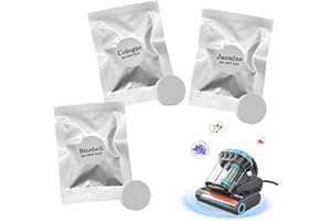 Belife 3 Pack Aromatherapy Pads Tablets, Replacement for Belife M8 Mattress Vacuum Cleaner, Bluebell, Jasmine, Colognes - 3 Pcs