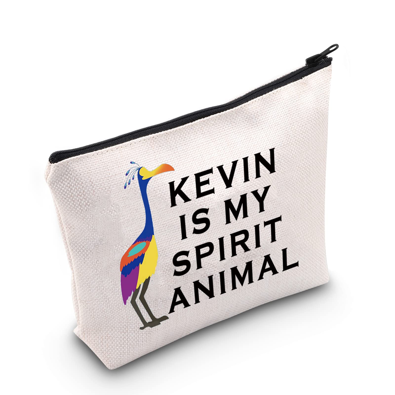 LEVLO Cartoon Movie Cosmetic Bag Kevin Fans Gift Kevin Is My Spirit Animal Makeup Zipper Pouch Bag, Kevin Spirit Animal, 0