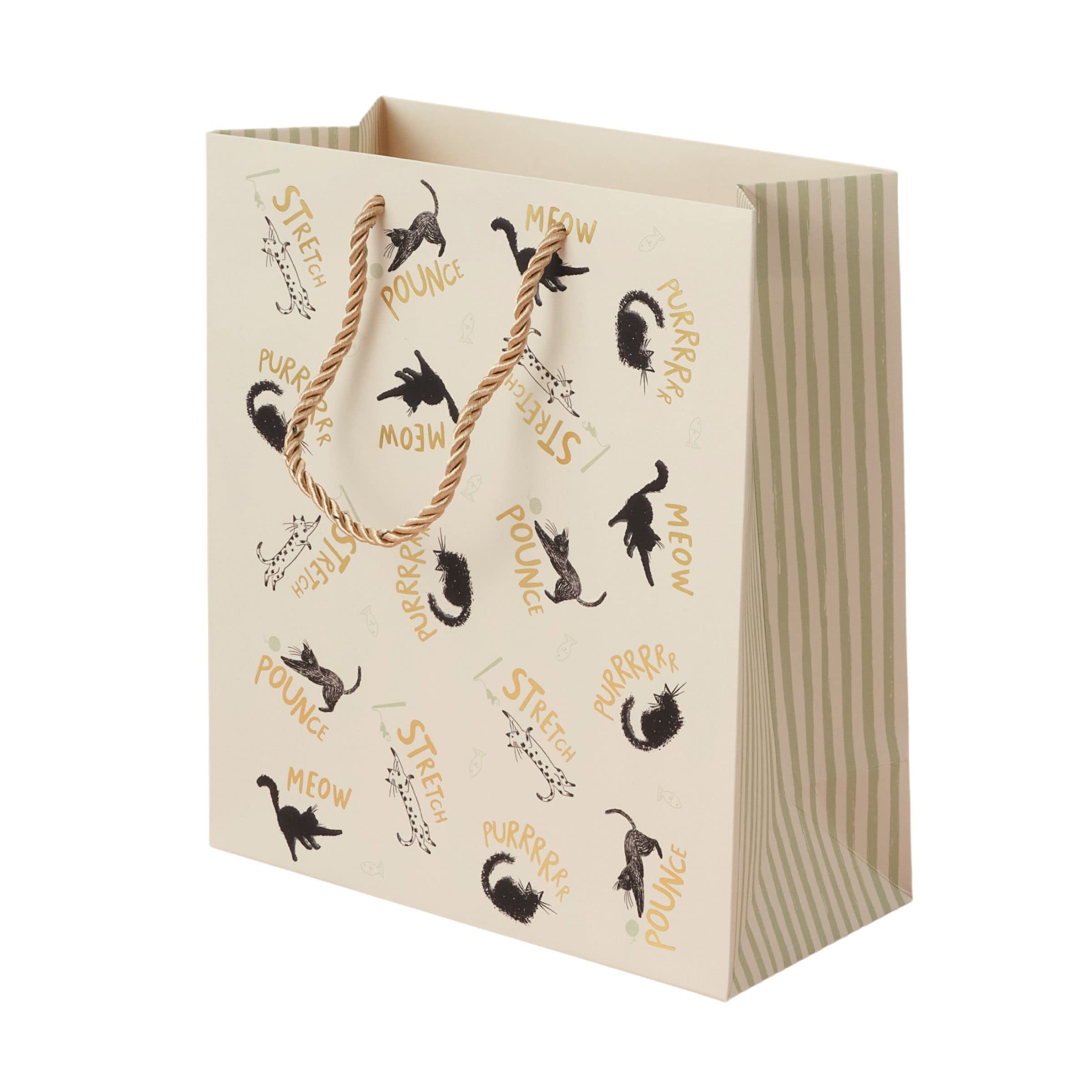 Cardology - Charity Cat Gift Bag, Medium Size, Cat Lover Gift Bag For Birthdays or Celebrations | Officially Licensed Battersea Dogs & Cats Home Charity