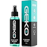 Geko 2-in-1 Grip Restore &amp; Cleaner &ndash; #1 Golf, Basketball, Football, Volleyball, and Baseball Grip Spray &ndash; Restores Grip, Shoe &amp; Glove Traction, Removes Dirt &amp; Oil, Restores Control &amp; Consistency