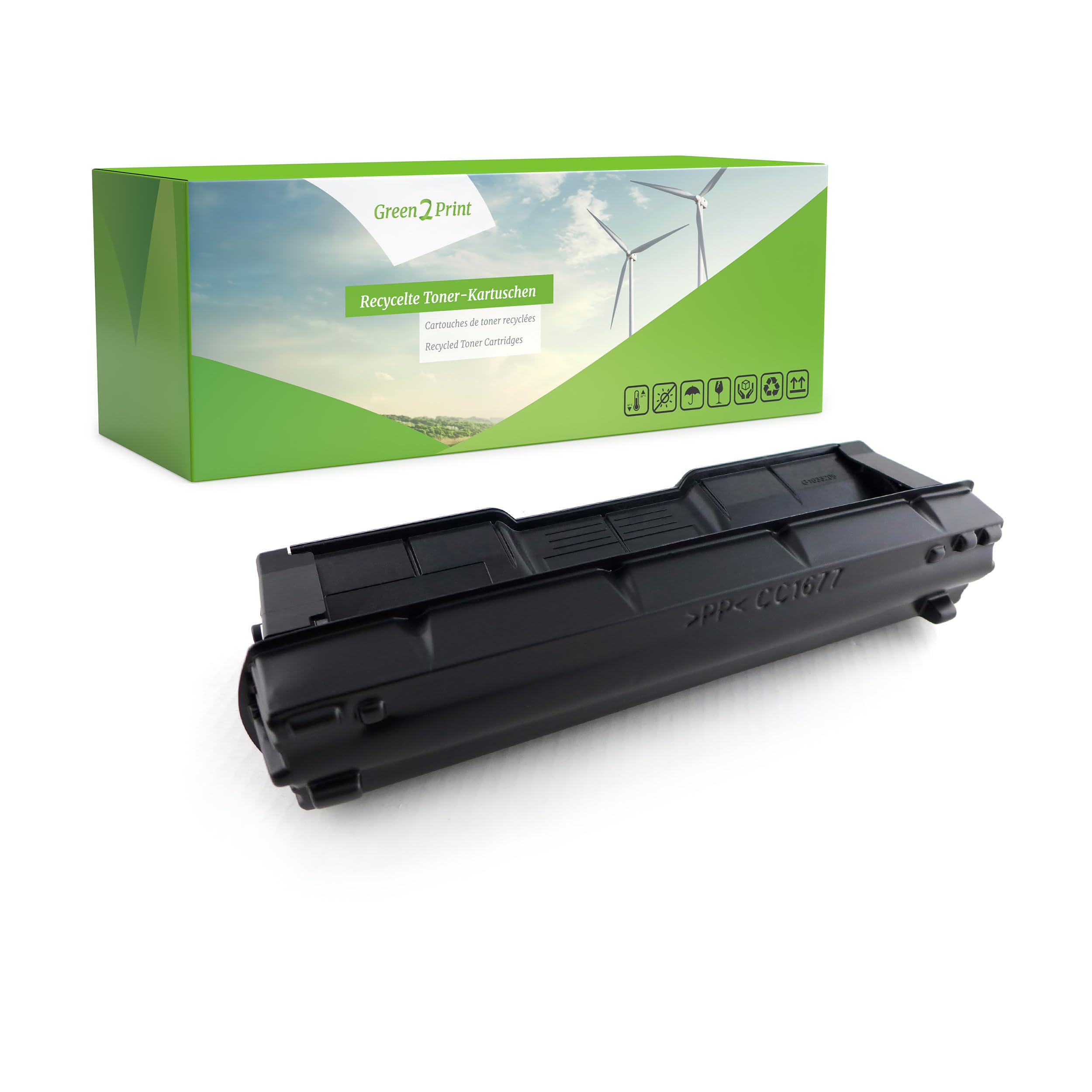 Green2Print Toner black 2000 pages replaces Ricoh 407543 Toner cartridge for Ricoh SP-C250DN, SP-C250SF