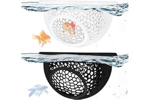 2PCS Floating Betta Hammock Hide Shrimp Cave, Aquarium Hammock for Small Fish to Rest Feed Play Reproduction, Floating Feeder