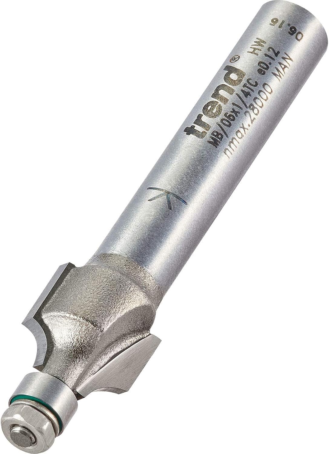 Trend Professional Miniature Round Over Radius 2.4mm Router Cutter, 1/4 Inch Shank, 9.5mm Cut Diameter & 9.5mm Cut Length - Image 3